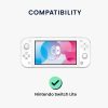 Husa consola Kwmobile pentru Nintendo Switch Lite, Galben, Silicon, KWM000023QA001C