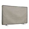 Husa de in Kwmobile pentru televizor de 55 inch, Maro deschis, Textil, KWM000017VD003C