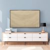 Husa de in Kwmobile pentru televizor de 55 inch, Bej, Textil, KWM000017VD004C