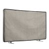 Husa de in Kwmobile pentru televizor de 24 inch, Maro deschis, Textil, KWM0000250A002C
