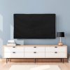 Husa de in Kwmobile pentru televizor de 32 inch, Negru, Textil, KWM0000250C001C