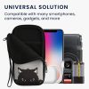 Husa Universala telefon, Marime XXL - 7 inch, Gri/Negru, Neopren, KWM000007UJ150C