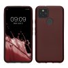 Husa Google Pixel 5, Rosu inchis, Silicon, KWM0000120Q011C