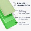 Husa Google Pixel 5, Verde, Silicon, KWM0000122K033C