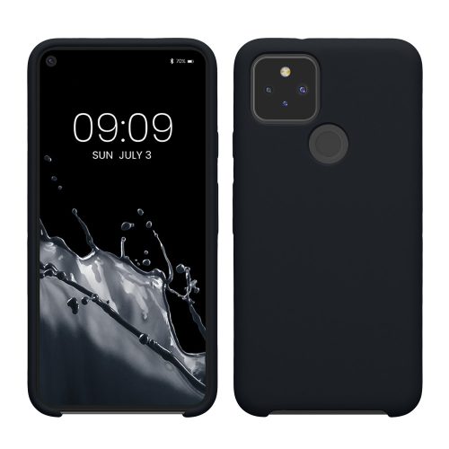 Husa Google Pixel 5, Gri inchis, Silicon, KWM0000122K034C