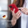 Husa Google Pixel 5, Rosu, Silicon, KWM0000122K035C