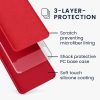 Husa Google Pixel 5, Rosu, Silicon, KWM0000122K035C