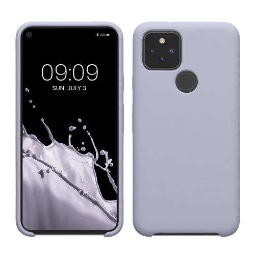 Husa Google Pixel 5, Mov deschis, Silicon, KWM0000122K036C