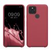 Husa Google Pixel 5, Roz inchis, Silicon, KWM0000122K038C