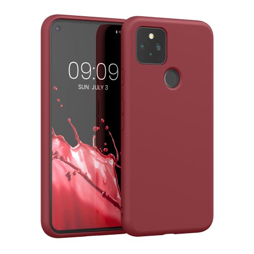 Husa Google Pixel 5, Roz inchis, Silicon, KWM0000125G019C