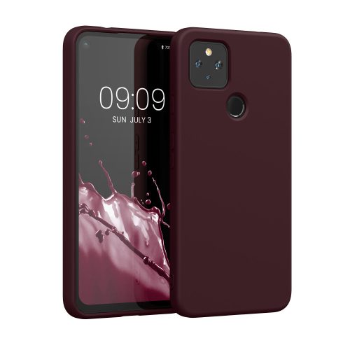 Husa Google Pixel 4a 5G, Visiniu, Silicon, KWM0000125H017C