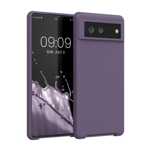 Husa Google Pixel 6, Mov inchis, Silicon, KWM000013EZ060C