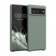 Husa Google Pixel 6, Verde, Silicon, KWM000013EZ061C