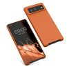 Husa Google Pixel 6, Portocaliu, Silicon, KWM000013EZ062C