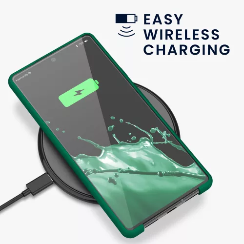 Husa Google Pixel 6, Verde, Silicon, KWM000013EZ064C