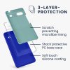Husa Google Pixel 6a, Albastru, Silicon, KWM000015FZ055C