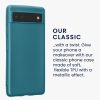 Husa Google Pixel 6a, Albastru, Silicon, KWM000015LB019C