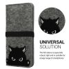 Husa Universala telefon, Marime XL - 6.8 inch, Gri/Negru, Textil, KWM000015OJ004C