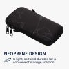 Husa Universala telefon, Marime XL - 6.8 inch, Negru/Alb, Neopren, KWM000016AJ024C