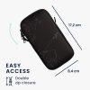 Husa Universala telefon, Marime XL - 6.8 inch, Negru/Alb, Neopren, KWM000016AJ024C