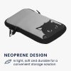 Husa Universala telefon, Marime XL - 6.8 inch, Gri/Negru, Neopren, KWM000016AJ025C