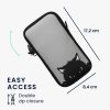 Husa Universala telefon, Marime XL - 6.8 inch, Gri/Negru, Neopren, KWM000016AJ025C
