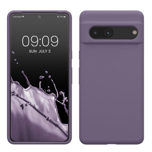 Husa Google Pixel 7, Mov inchis, Silicon, KWM0000171I042C