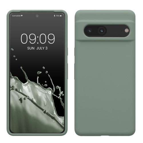 Husa Google Pixel 7, Verde, Silicon, KWM0000171I043C