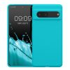 Husa Google Pixel 7, Albastru deschis, Silicon, KWM0000171I045C