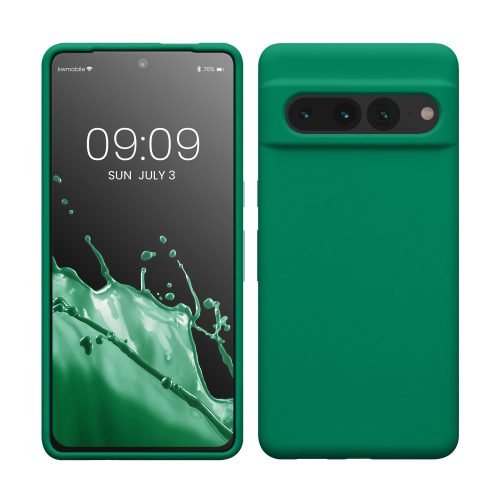 Husa Google Pixel 7 Pro, Verde, Silicon, KWM0000171J035C