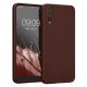 Husa Huawei P20, Rosu inchis, Silicon, KWM0000193F008C