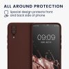 Husa Huawei P20, Rosu inchis, Silicon, KWM0000193F008C