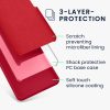 Husa Google Pixel 8, Rosu, Silicon, KWM0000208F019C