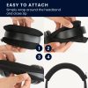 Banda Casti Kwmobile pentru Razer Kraken 7.1 V2 Pro, Negru, Neopren, KWM0000250T001C