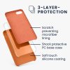 Husa Apple iPhone 8/iPhone 7/iPhone SE 2, Portocaliu, Silicon, KWM0000085I137C