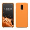 Husa OnePlus 6T, Portocaliu, Silicon, KWM000009BL033C