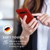 Husa Samsung Galaxy S10, Rosu, Silicon, KWM000009QK049C
