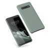 Husa Samsung Galaxy S10, Verde, Silicon, KWM000009QK053C