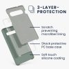 Husa Samsung Galaxy S10, Verde, Silicon, KWM000009QK053C