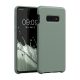 Husa Samsung Galaxy S10e, Verde, Silicon, KWM000009SG044C