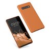 Husa Samsung Galaxy S10 Plus, Portocaliu, Silicon, KWM0000105N046C
