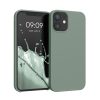 Husa Apple iPhone 12 Mini, Verde, Silicon, KWM000011JO064C