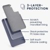 Husa Samsung Galaxy S21, Mov inchis, Silicon, KWM000012BT069C