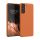 Husa Samsung Galaxy S21, Portocaliu, Silicon, KWM000012BT071C