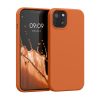 Husa Apple iPhone 13, Portocaliu, Silicon, KWM000013OV089C