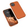Husa Apple iPhone 13, Portocaliu, Silicon, KWM000013OV089C