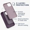 Husa Apple iPhone 13, Mov inchis, Silicon, KWM000013OV090C
