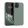 Husa Apple iPhone 13, Verde, Silicon, KWM000013OV091C