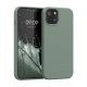 Husa Apple iPhone 13, Verde, Silicon, KWM000013OV091C