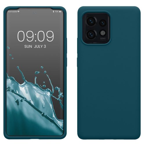 Husa Motorola Edge 40 Pro/Edge Plus (2023), Verde, Silicon, KWM0000190S006C